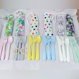 Travel utensils (REUSABLE)